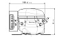 Компрессор LZH35G  DC12/24V R134a