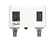 купить Реле низкого и высокого давления Danfoss KP-15 (двухблочное), 060-124166 с доставкой по Минску и Беларуси в Интернет-магазине КупиЗапчасть.бел +375-29-680-34-78