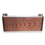 купить Теплообменник пластинчатый паяный  HBL 210D-250 (2x35.3+2x66,9+2x1/2G/ 2x88,9(3") с доставкой по Минску и Беларуси в Интернет-магазине КупиЗапчасть.бел +375-29-837-00-76