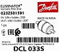 Фильтр-осушитель Danfoss DCL 033S (3/8 пайка), 023Z5015