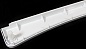 Ручка-накладка двери холодильника Атлант 730541200200 (белая)