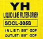 Фильтр жидкостный YH SDCL 305S (5/8 пайка), осушитель/антикислотный